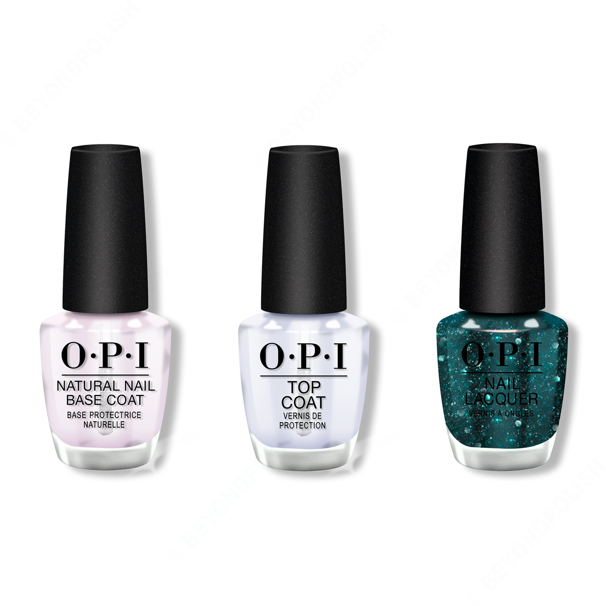 OPI - Nail Lacquer Combo - Base, Top & OPI'm a Gem - Nail Lacquer - Nail Polish at Beyond Polish