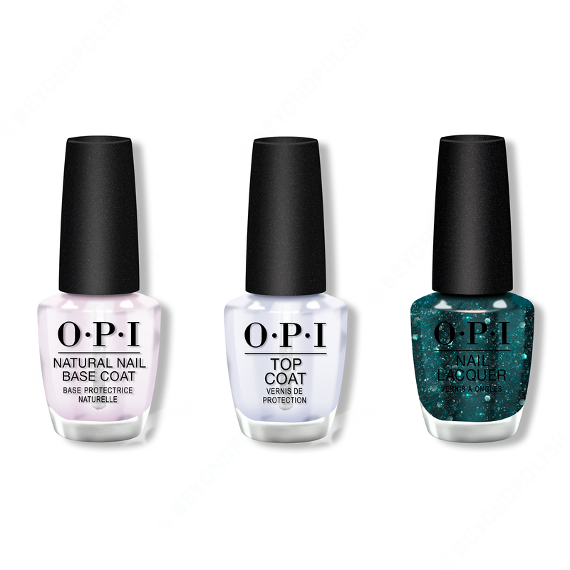 OPI - Nail Lacquer Combo - Base, Top & OPI'm a Gem - Nail Lacquer - Nail Polish at Beyond Polish