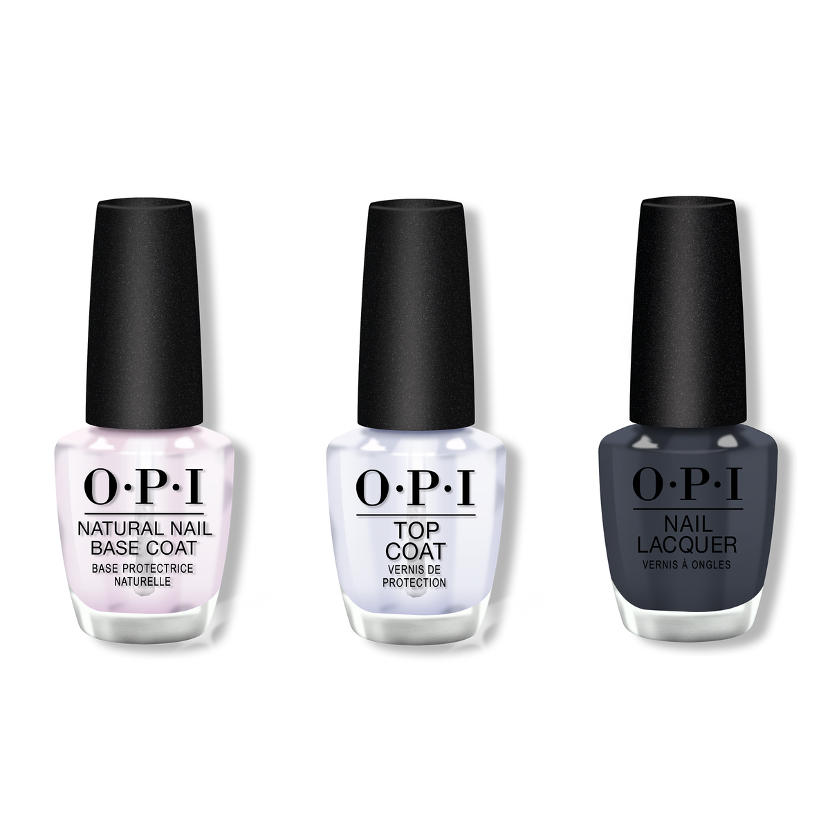 OPI - Nail Lacquer Combo - Base, Top & Rub-a-Pub-Pub 0.5 oz - #NLU18 - Nail Lacquer - Nail Polish at Beyond Polish