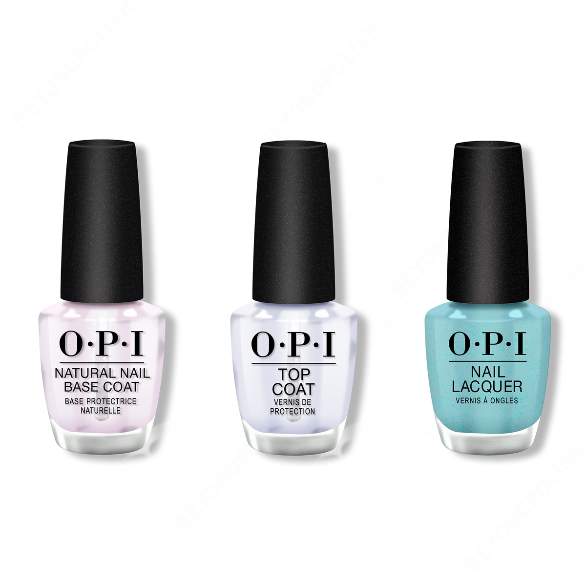 OPI - Nail Lacquer Combo - Base, Top & Sage Simulation - Nail Lacquer - Nail Polish at Beyond Polish