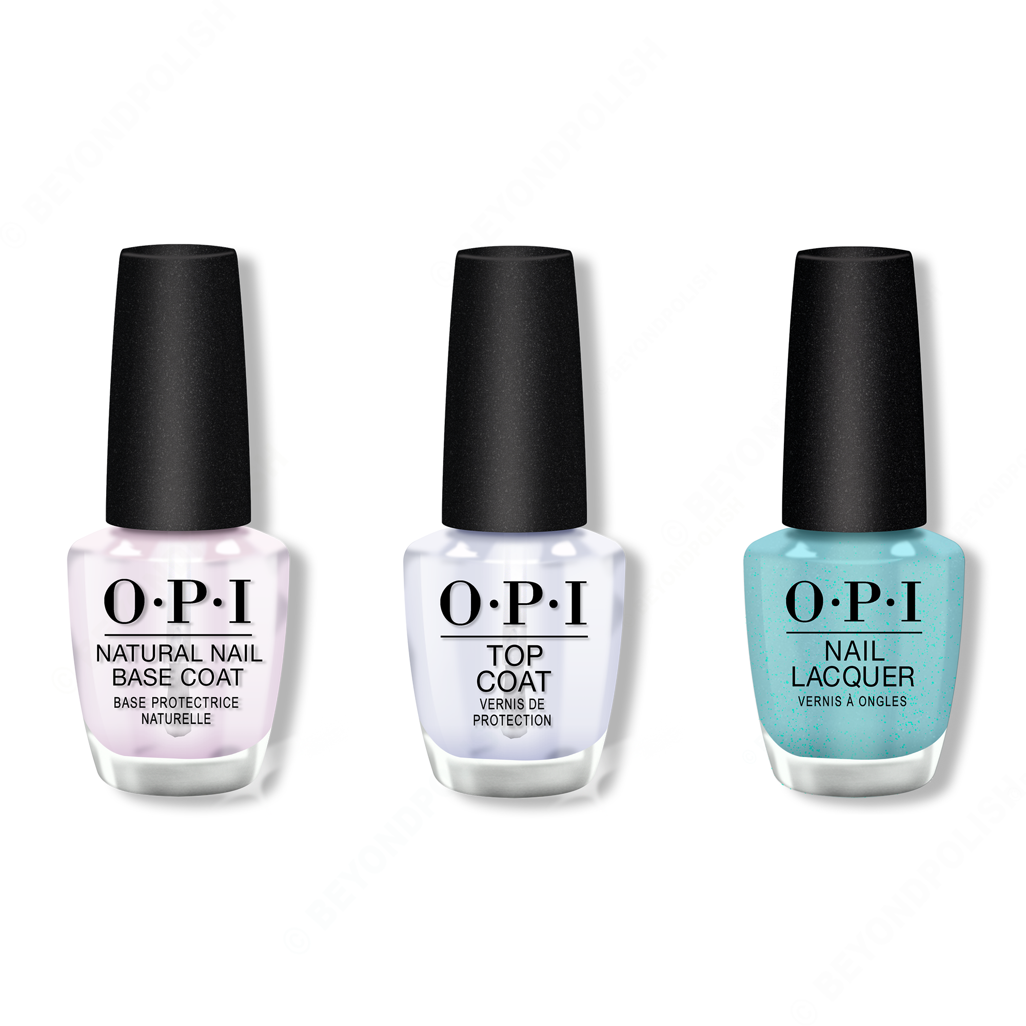 OPI - Nail Lacquer Combo - Base, Top & Sage Simulation - Nail Lacquer - Nail Polish at Beyond Polish