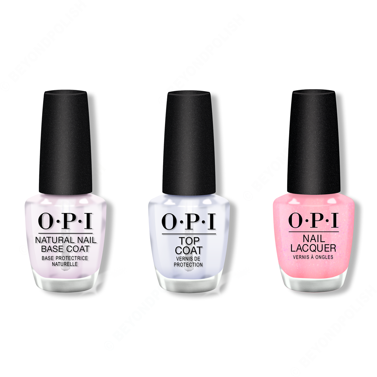 OPI - Nail Lacquer Combo - Base, Top & Sugar Crush It - Nail Lacquer - Nail Polish at Beyond Polish