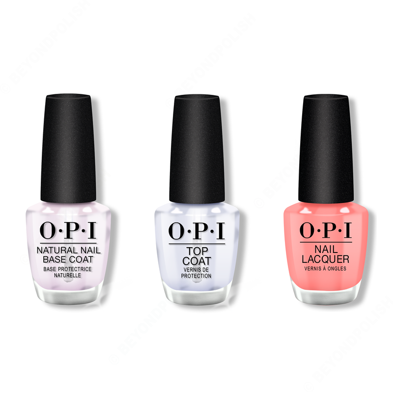 OPI - Nail Lacquer Combo - Base, Top & Suzi is My Avatar - Nail Lacquer - Nail Polish at Beyond Polish