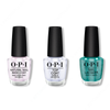 OPI - Nail Lacquer Combo - Base, Top & Tealing Festive - Nail Lacquer - Nail Polish at Beyond Polish