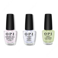 OPI - Nail Lacquer Combo - Base, Top & The Pass is Always Greener - Nail Lacquer - Nail Polish at Beyond Polish