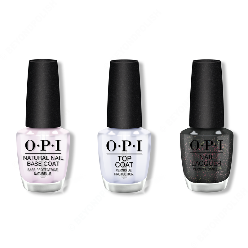 OPI - Nail Lacquer Combo - Base, Top & Turn Bright After Sunset - Nail Lacquer - Nail Polish at Beyond Polish