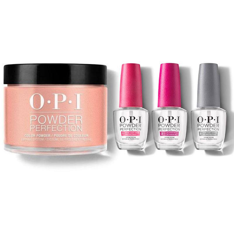 OPI - Dip Powder Combo - Liquid Set & Freedom of Peach - Dipping Powder - Nail Polish at Beyond Polish