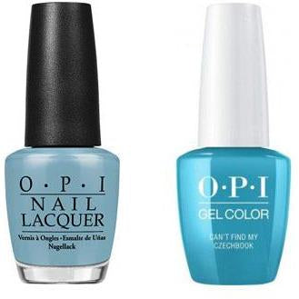 OPI - Gel & Lacquer Combo - Can't Find My Czechbook - Gel & Lacquer Polish - Nail Polish at Beyond Polish