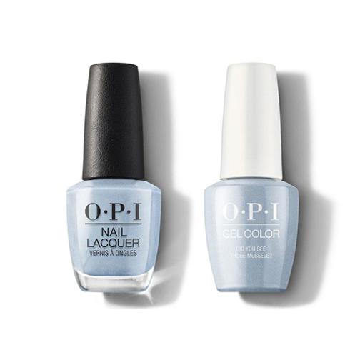 OPI - Gel & Lacquer Combo - Did You See Those Mussels? - Gel & Lacquer Polish - Nail Polish at Beyond Polish