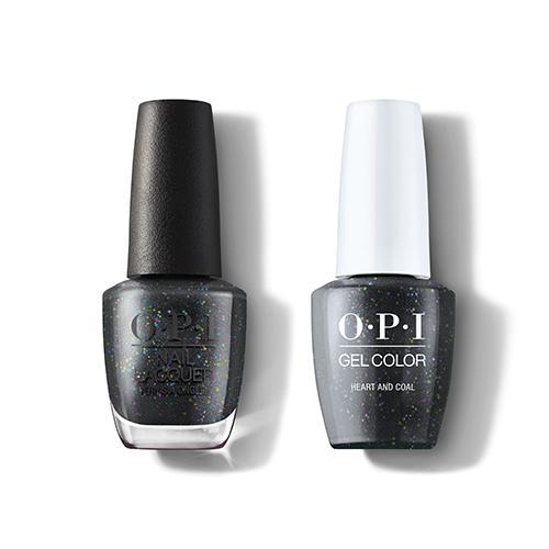OPI - Gel & Lacquer Combo - Heart And Coal - Gel & Lacquer Polish - Nail Polish at Beyond Polish