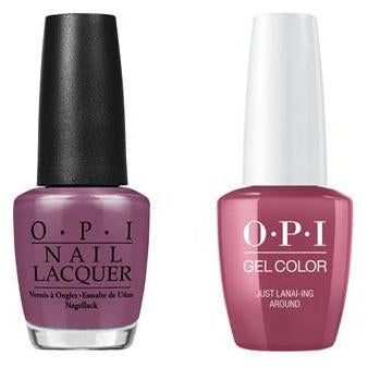 OPI - Gel & Lacquer Combo - Just Lanai-ing Around - Gel & Lacquer Polish - Nail Polish at Beyond Polish