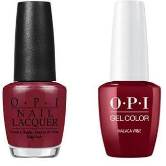 OPI - Gel & Lacquer Combo - Malaga Wine - Gel & Lacquer Polish - Nail Polish at Beyond Polish