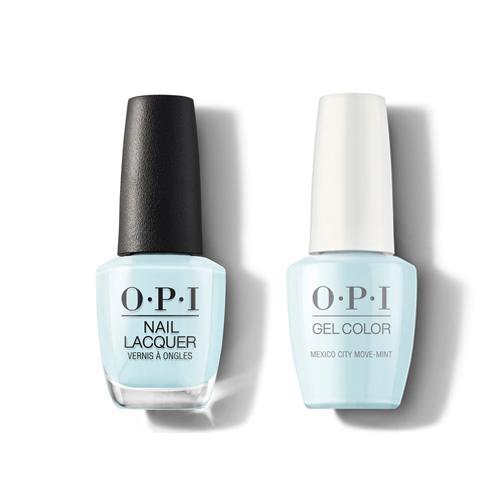 OPI - Gel & Lacquer Combo - Mexico City Move-mint - Gel & Lacquer Polish - Nail Polish at Beyond Polish