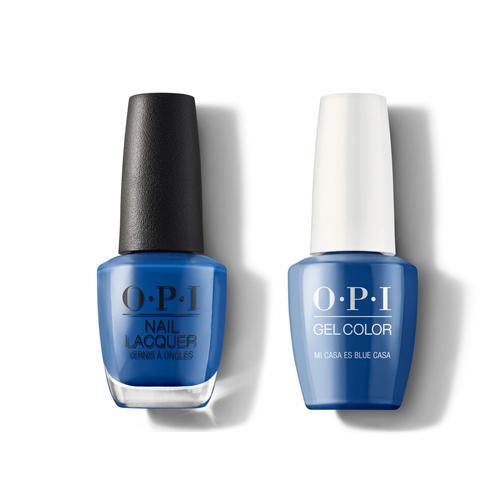 OPI - Gel & Lacquer Combo - Mi Casa Es Blue Casa - Gel & Lacquer Polish - Nail Polish at Beyond Polish
