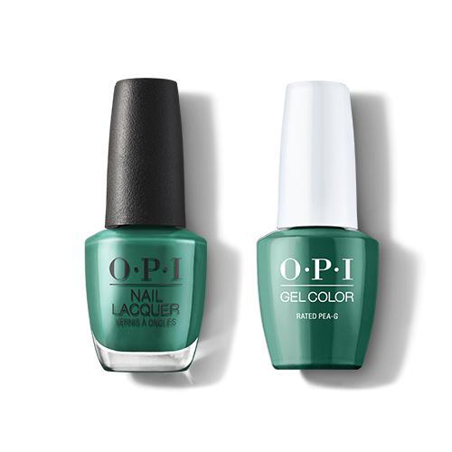 OPI - Gel & Lacquer Combo - Rated Pea-G - Gel & Lacquer Polish - Nail Polish at Beyond Polish