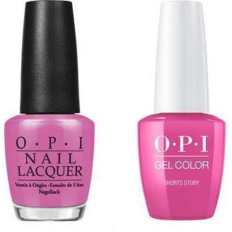 OPI - Gel & Lacquer Combo - Shorts Story - Gel & Lacquer Polish - Nail Polish at Beyond Polish