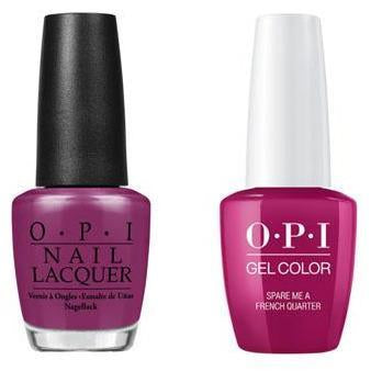 OPI - Gel & Lacquer Combo - Spare Me A French Quarter - Gel & Lacquer Polish - Nail Polish at Beyond Polish