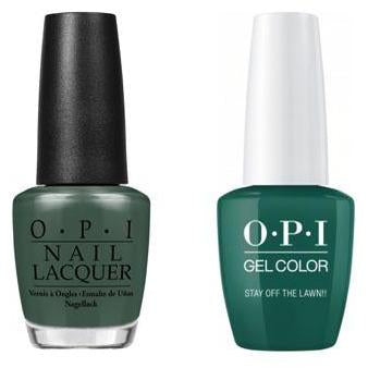 OPI - Gel & Lacquer Combo - Stay Off the Lawn!! - Gel & Lacquer Polish - Nail Polish at Beyond Polish