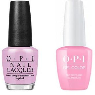 OPI - Gel & Lacquer Combo - Suzi Shops & Island Hops - Gel & Lacquer Polish - Nail Polish at Beyond Polish