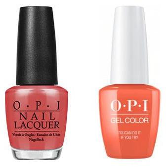 OPI - Gel & Lacquer Combo - Toucan Do It If You Try - Gel & Lacquer Polish - Nail Polish at Beyond Polish