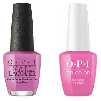 OPI - Gel & Lacquer Combo - Two-Timing the Zones - Gel & Lacquer Polish - Nail Polish at Beyond Polish