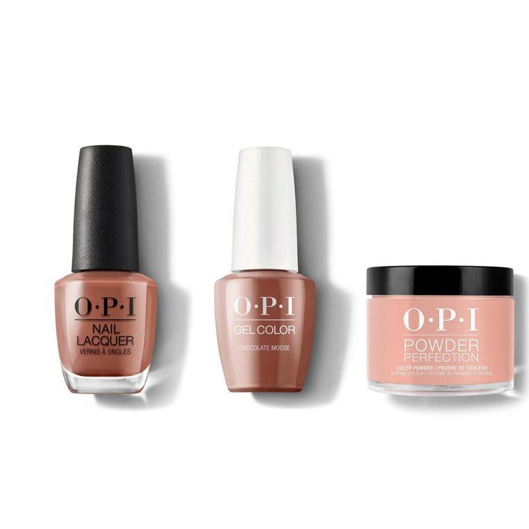 OPI - Gel, Lacquer & Dip Combo - Chocolate Mousse - Gel, Lacquer & Dip - Nail Polish at Beyond Polish