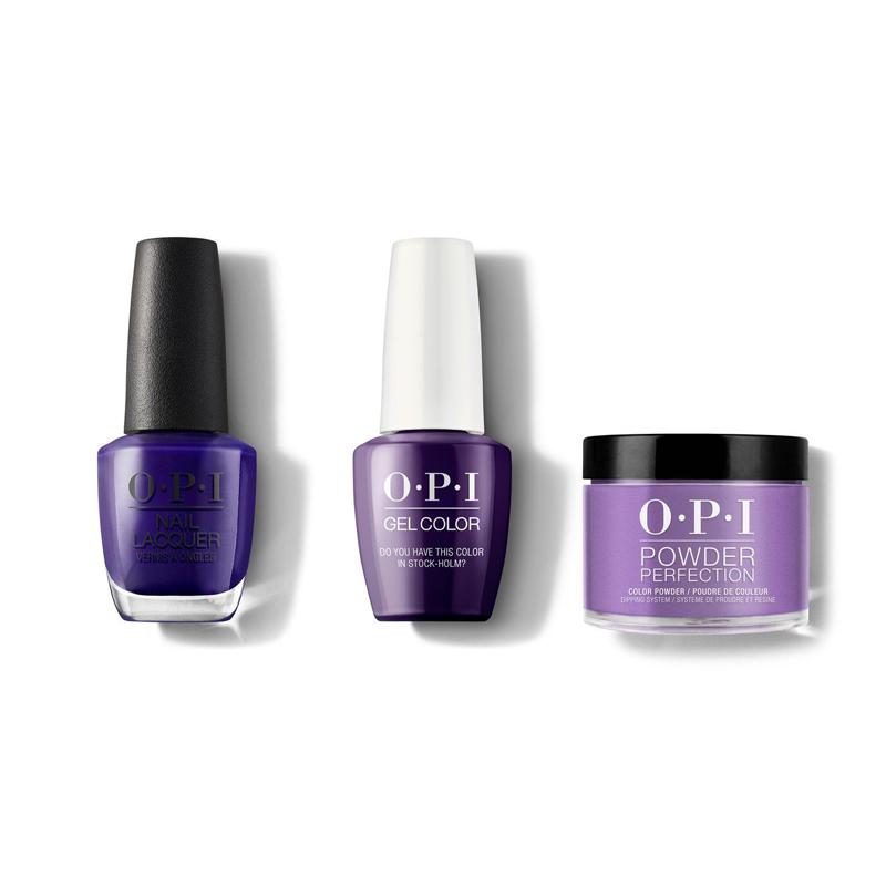 OPI - Gel, Lacquer & Dip Combo - Do You Have This Color in Stock-Holm? - Gel, Lacquer & Dip - Nail Polish at Beyond Polish