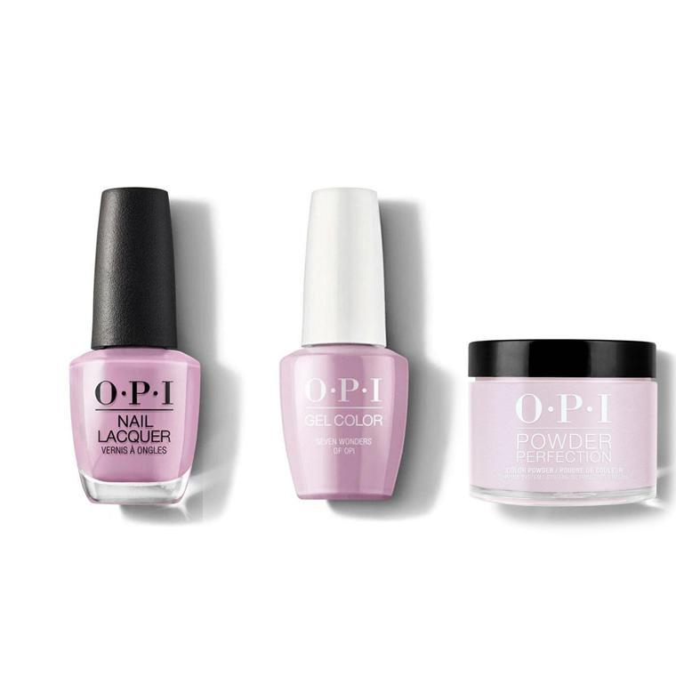 OPI - Gel, Lacquer & Dip Combo - Seven Wonders Of OPI - Gel, Lacquer & Dip - Nail Polish at Beyond Polish