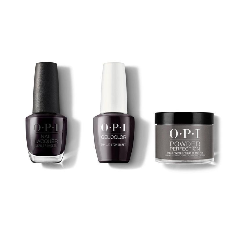 OPI - Gel, Lacquer & Dip Combo - Shh...It's Top Secret! - Gel, Lacquer & Dip - Nail Polish at Beyond Polish