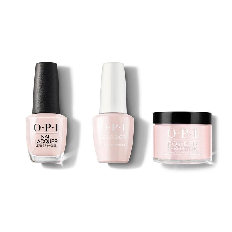 OPI - Gel, Lacquer & Dip Combo - Stop It I'm Blushing! - Gel, Lacquer & Dip - Nail Polish at Beyond Polish