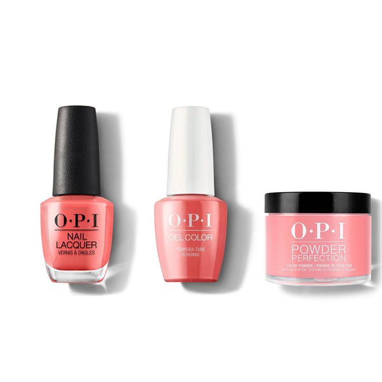 OPI - Gel, Lacquer & Dip Combo - Tempura-Ture Is Rising! - Gel, Lacquer & Dip - Nail Polish at Beyond Polish