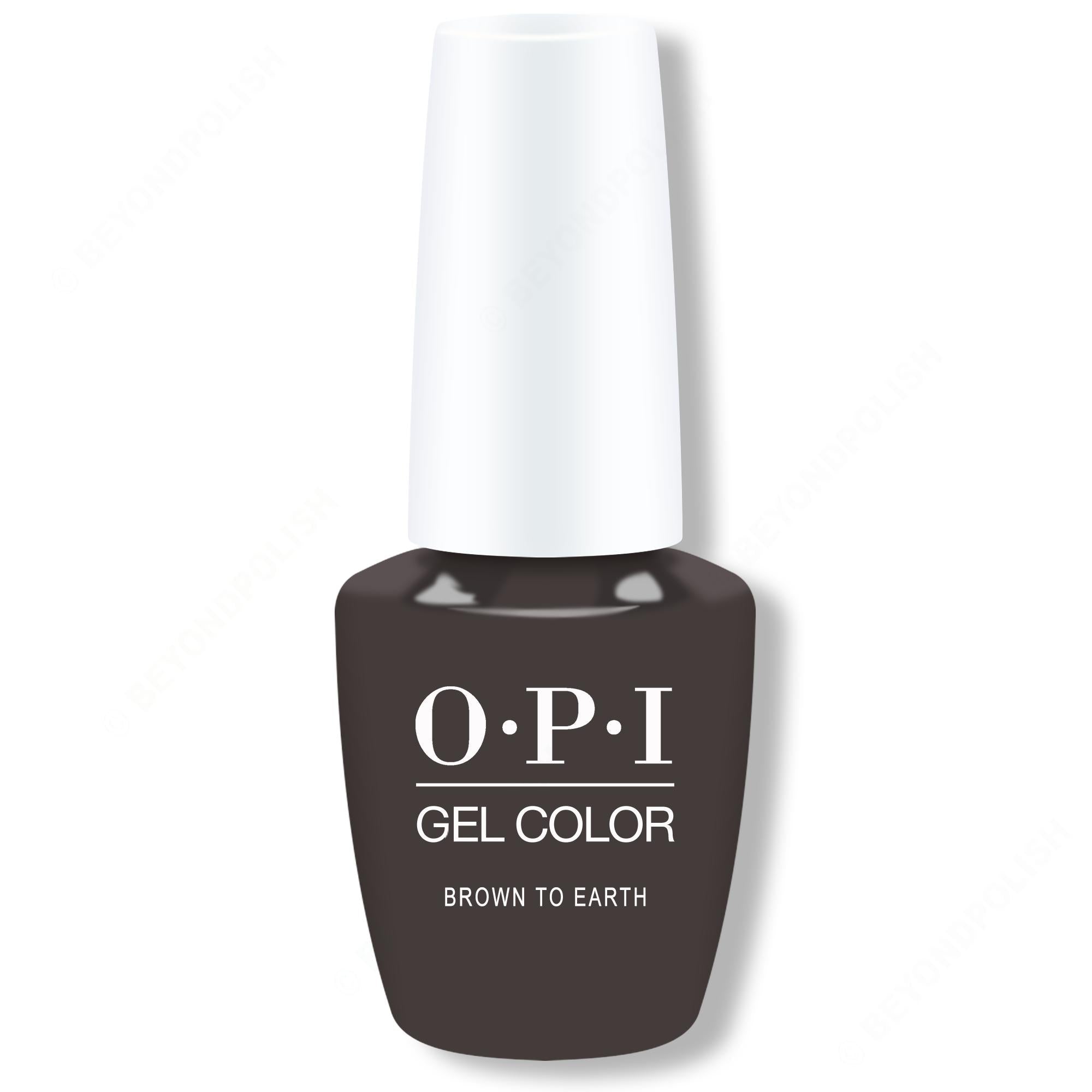 OPI GelColor - Brown To Earth - #GCF004 - Gel Polish - Nail Polish at Beyond Polish