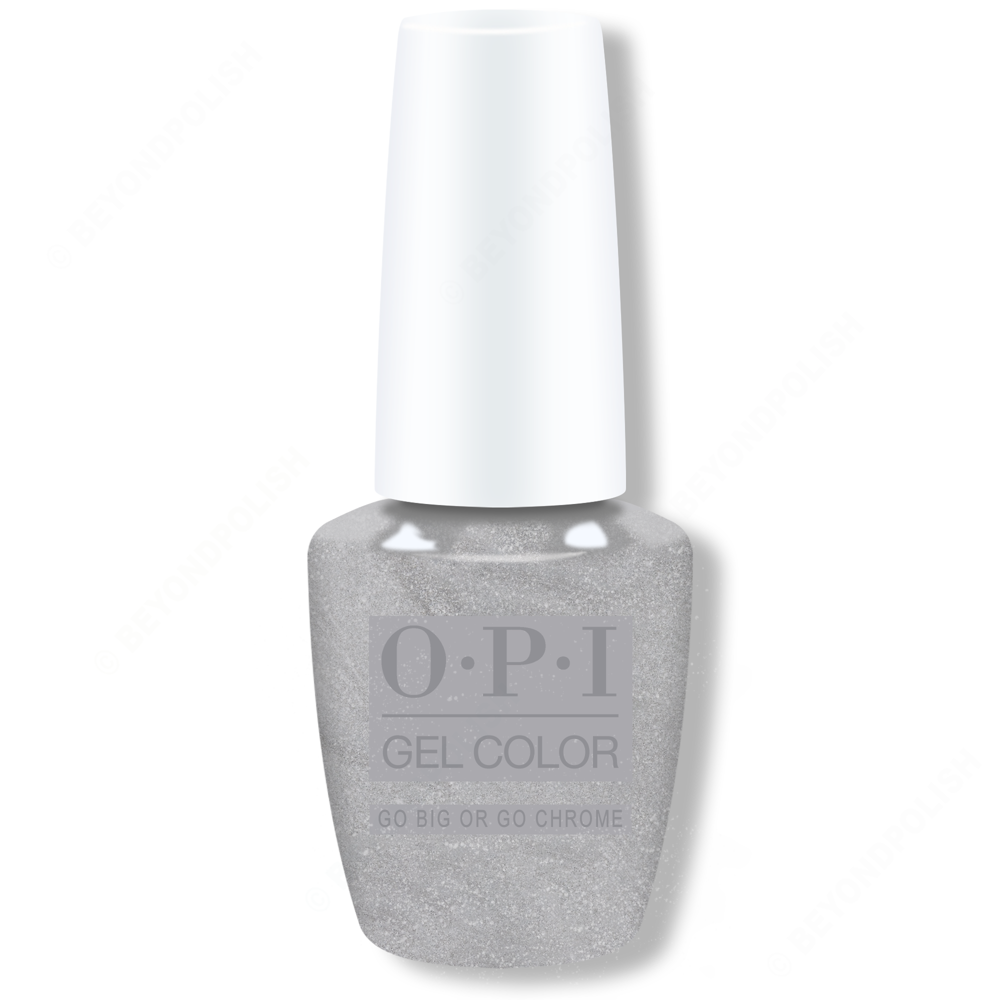 OPI GelColor - Go Big or Go Chrome 0.5 oz - #HPP01 - Gel Polish - Nail Polish at Beyond Polish