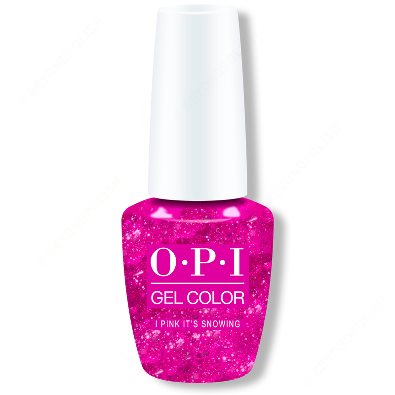 OPI GelColor - I Pink It's Snowing 0.5 oz - #HPP15 - Gel Polish - Nail Polish at Beyond Polish