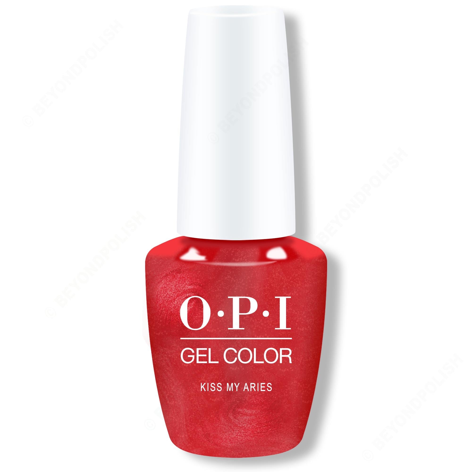 OPI GelColor - Kiss My Aries 0.5 oz - #GCH025 - Gel Polish - Nail Polish at Beyond Polish
