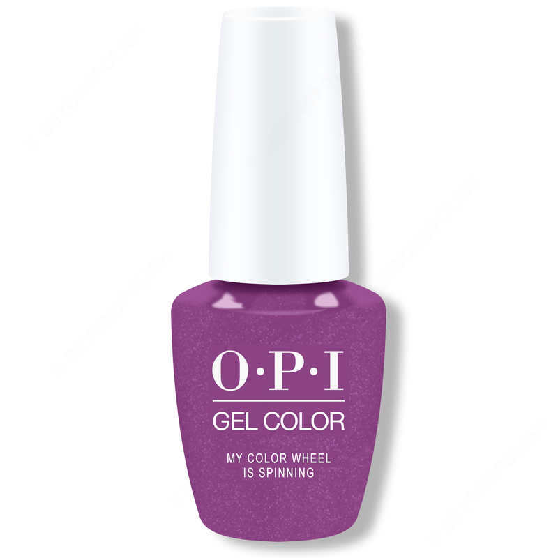 OPI GelColor - My Color Wheel is Spinning 0.5 oz - #HPN08 - Gel Polish - Nail Polish at Beyond Polish