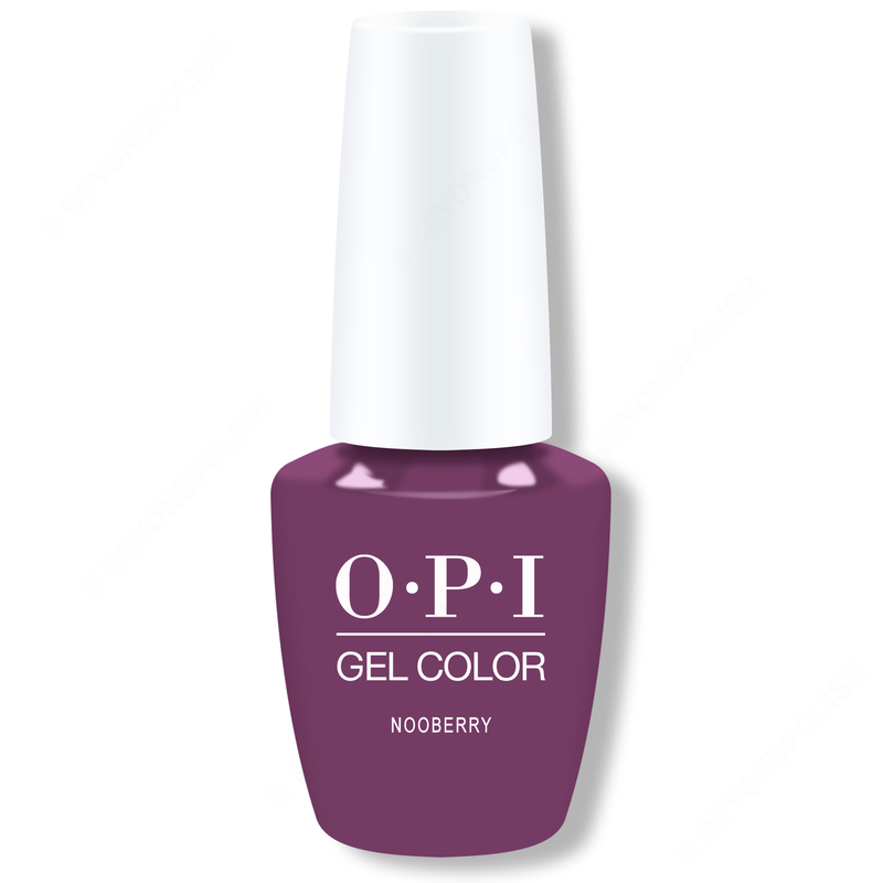 OPI GelColor - N00Berry 0.5 oz - #GCD61 - Gel Polish - Nail Polish at Beyond Polish