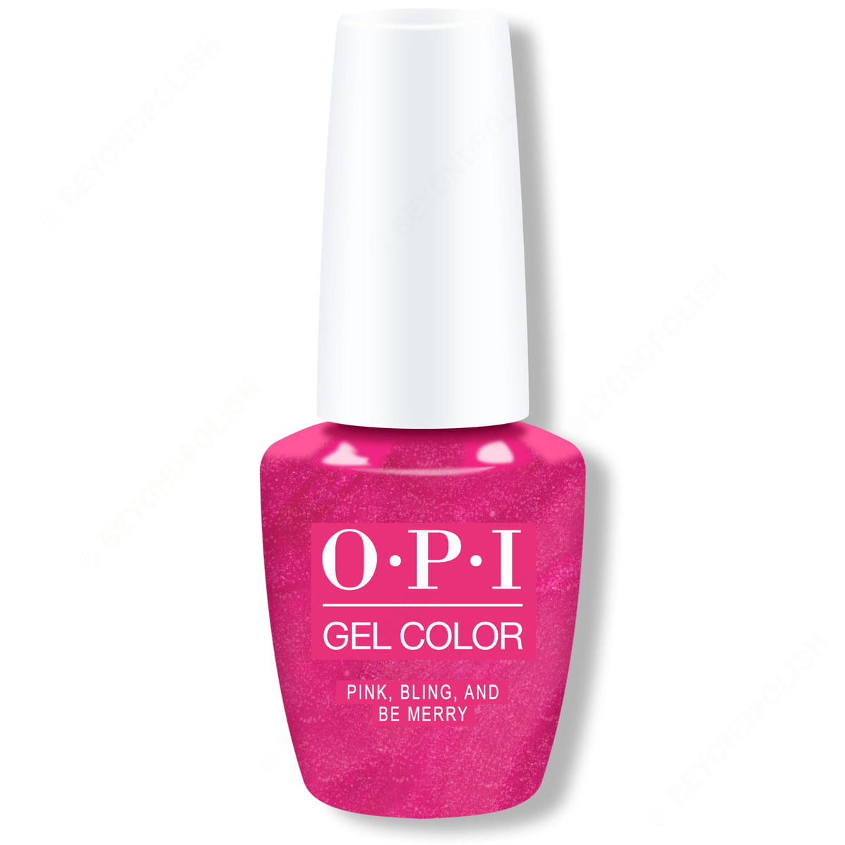 OPI GelColor - Pink, Bling, and Be Merry 0.5 oz - #HPP08 - Gel Polish - Nail Polish at Beyond Polish