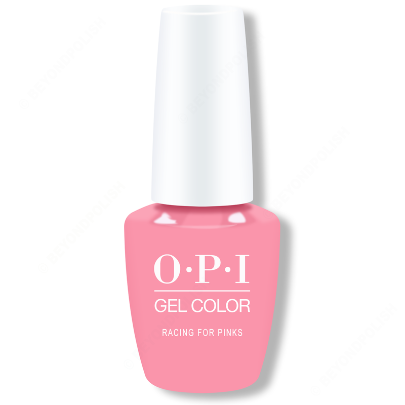 OPI GelColor - Racing for Pinks 0.5 oz - #GCD52 - Gel Polish - Nail Polish at Beyond Polish