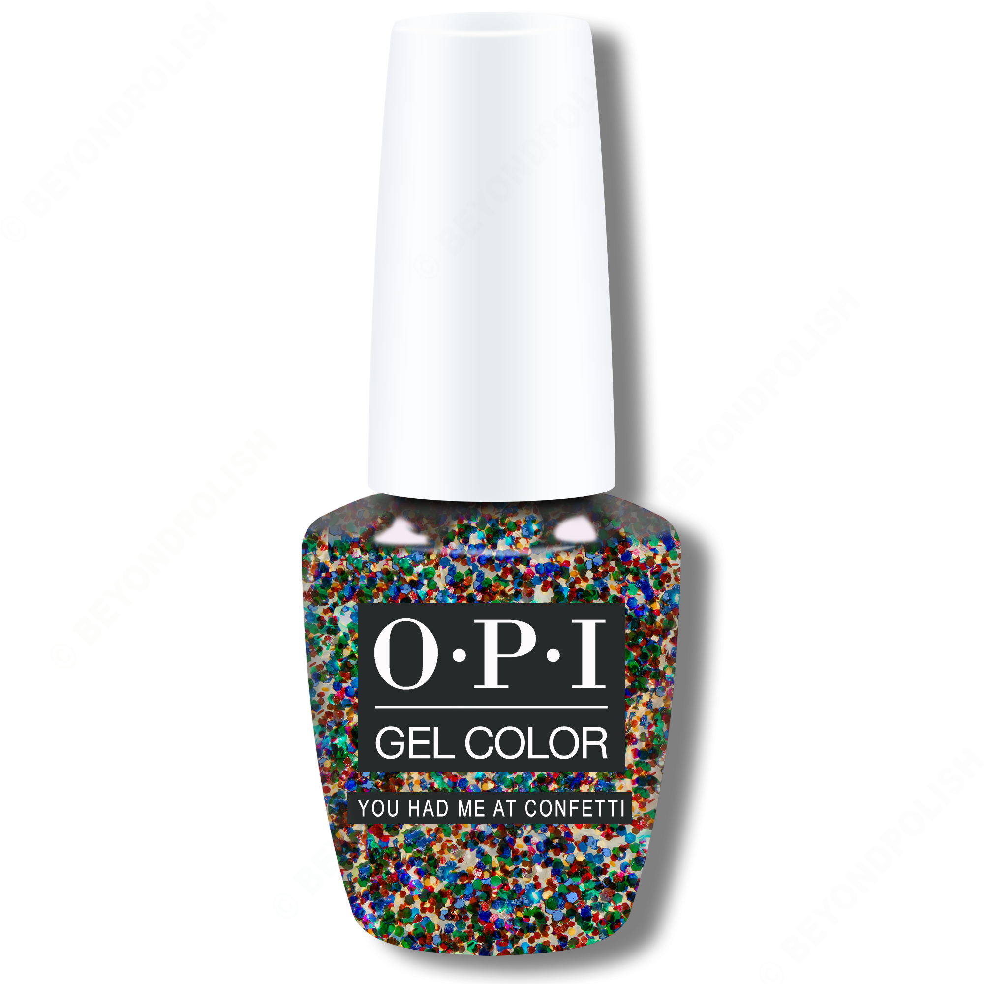 OPI GelColor - You Had Me at Confetti 0.5 oz - #HPN15 - Gel Polish - Nail Polish at Beyond Polish