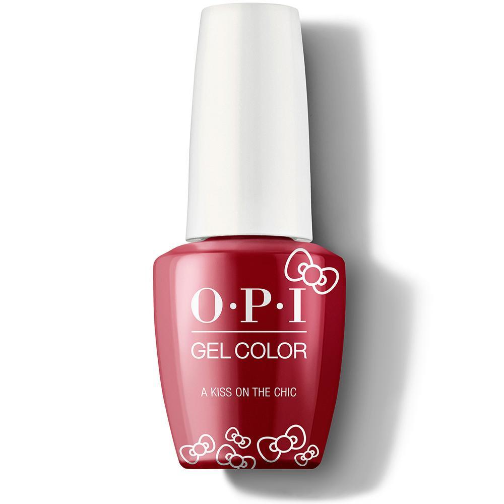 OPI GelColor - A Kiss On The Chic 0.5 oz - #HPL05 - Gel Polish - Nail Polish at Beyond Polish