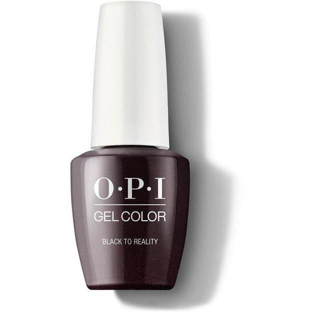 OPI GelColor - Black To Reality 0.5 oz - #GCHPK12 - Gel Polish - Nail Polish at Beyond Polish