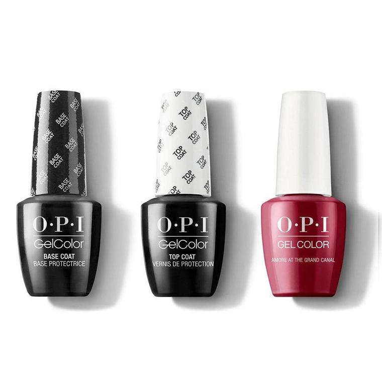 OPI - GelColor Combo - Base, Top & Amore at the Grand Canal - Gel Polish - Nail Polish at Beyond Polish