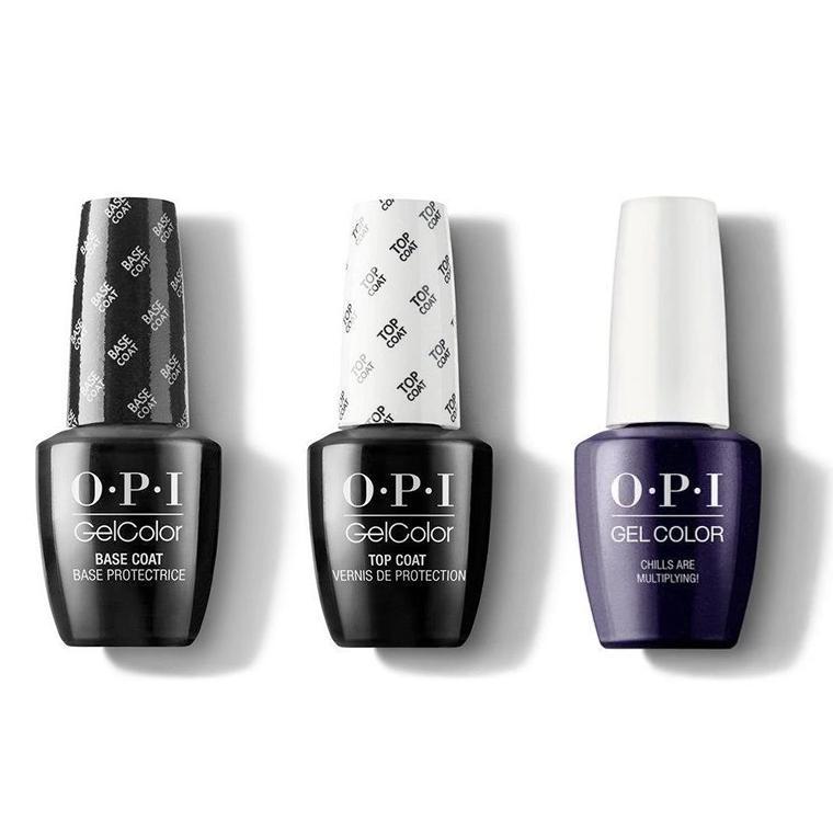 OPI - GelColor Combo - Base, Top & Chills Are Multiplying! - Gel Polish - Nail Polish at Beyond Polish