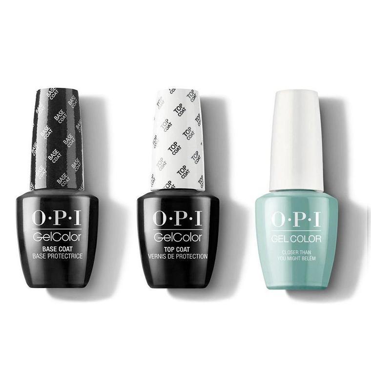 OPI - GelColor Combo - Base, Top & Closer Than You Might Belém - Gel Polish - Nail Polish at Beyond Polish