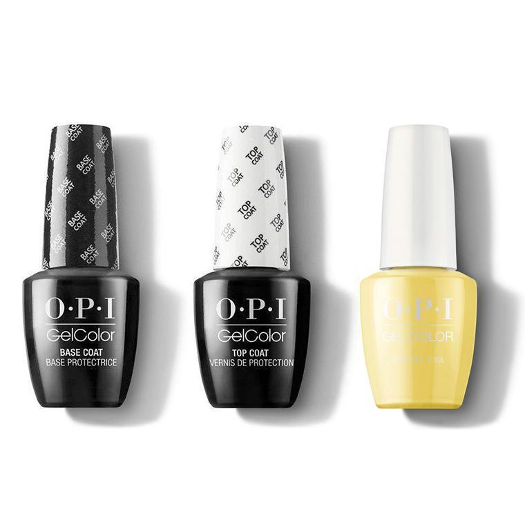 OPI - GelColor Combo - Base, Top & Don't Tell A Sol - Gel Polish - Nail Polish at Beyond Polish