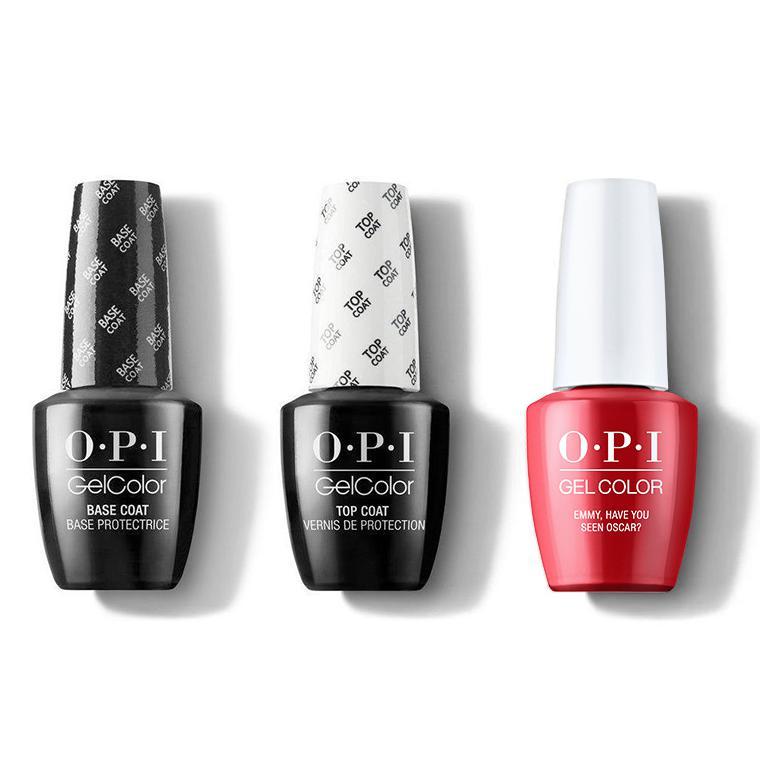 OPI - GelColor Combo - Base, Top & Emmy, have you seen Oscar? - Gel Polish - Nail Polish at Beyond Polish