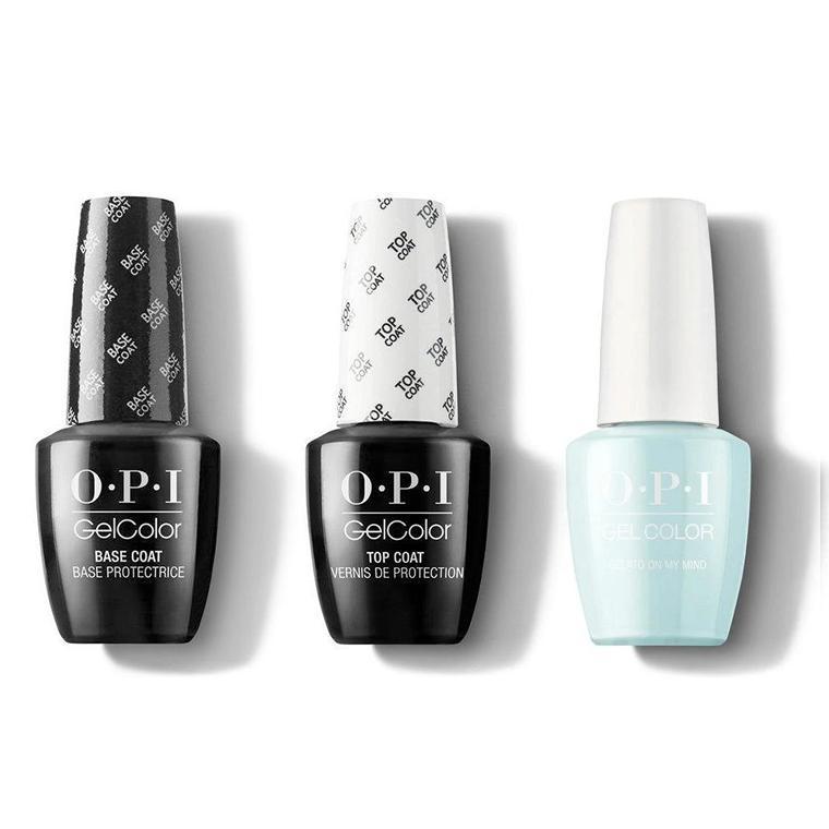 OPI - GelColor Combo - Base, Top & Gelato on My Mind - Gel Polish - Nail Polish at Beyond Polish