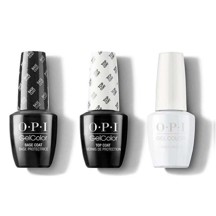 OPI - GelColor Combo - Base, Top & I Cannoli Wear OPI - Gel Polish - Nail Polish at Beyond Polish