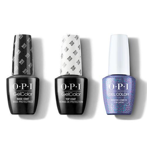 OPI - GelColor Combo - Base, Top & Reserve Comets For Later - Gel Polish - Nail Polish at Beyond Polish